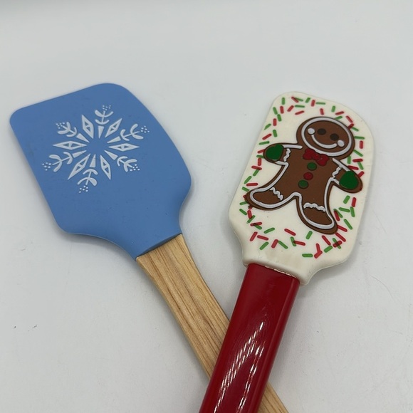 Gingerbread man silicone baking mold and spatulas - Picture 7 of 7